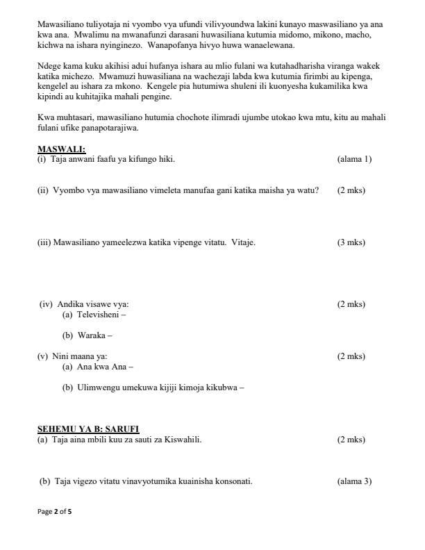 Preview page Form-1-Kiswahili-Mid-Term-1-Examination-2024_2070_1.jpg