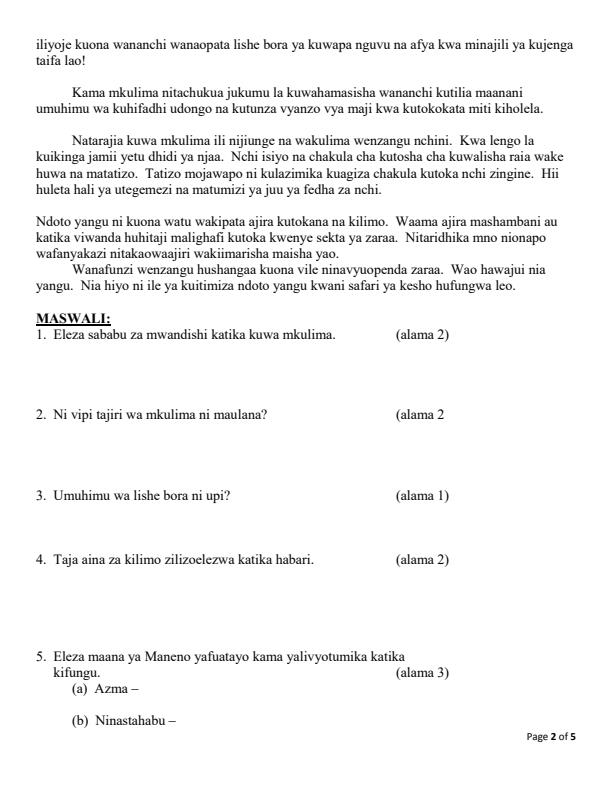 Preview page Form-1-Kiswahili-Term-2-Opener-Exam-2024_2358_1.jpg