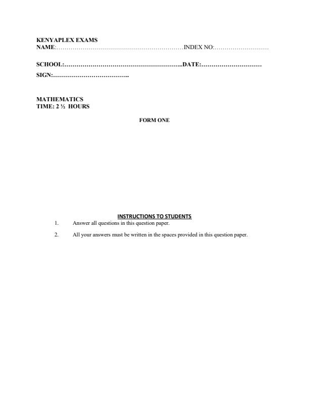 Preview page Form-1-Mathematics-End-of-Term-1-Examination-2024-Version-2_2323_0.jpg