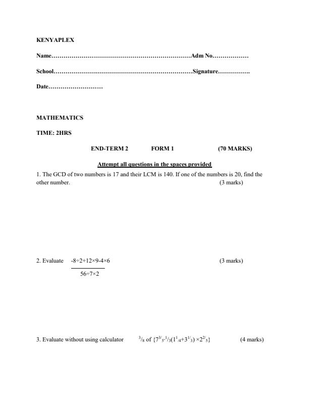 Preview page Form-1-Mathematics-End-of-Term-2-Examination-2021_879_0.jpg