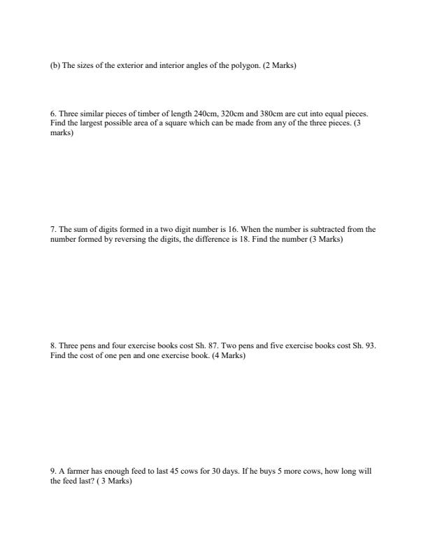 Preview page Form-1-Mathematics-End-of-Term-3-Examination-2021_827_2.jpg