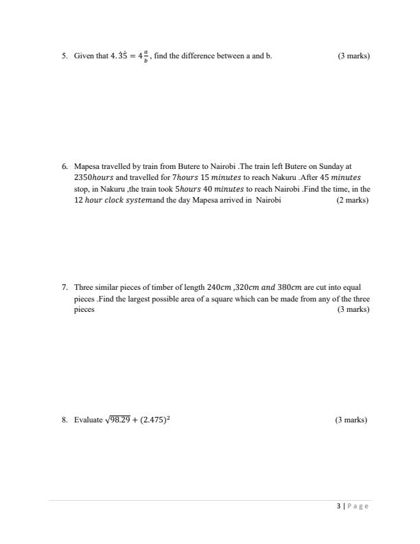 Preview page Form-1-Mathematics-End-of-Term-3-Examination-2024_3319_2.jpg