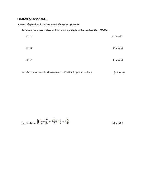 Preview page Form-1-Mathematics-Term-3-Opener-Exam-2024-Version-2_3068_1.jpg