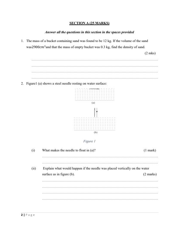 Preview page Form-1-Physics-Term-3-Opener-Exam-2024-Version-2_3069_1.jpg