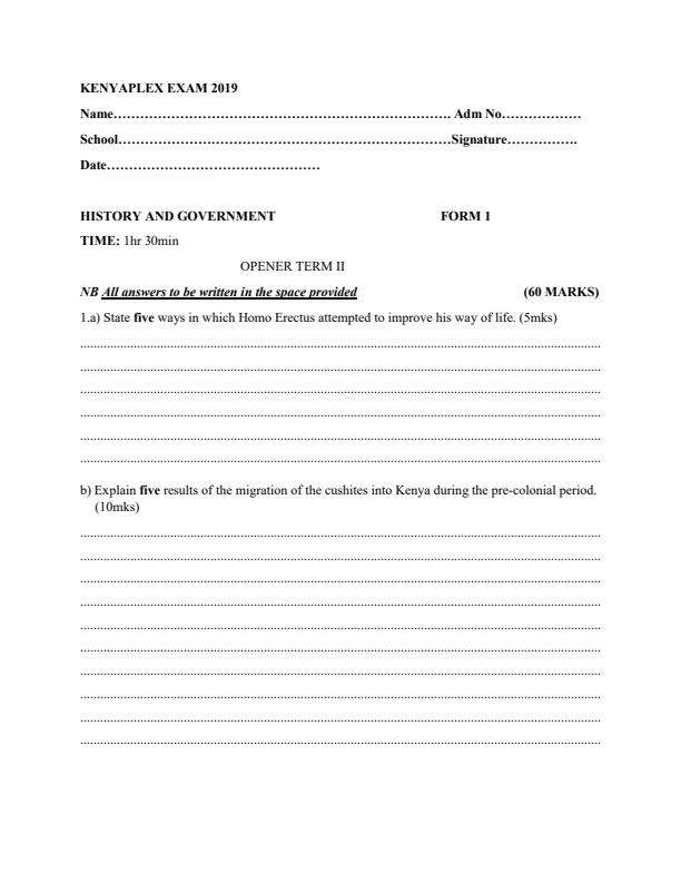 Preview page Form-1-Term-2-History-Opener-Exam-2019_151_0.jpg