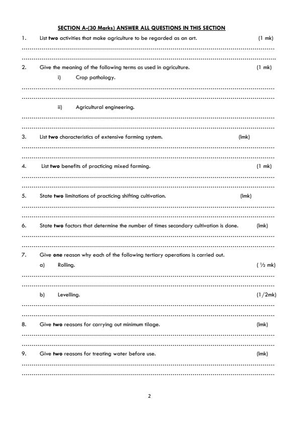 Preview page Form-2-Agriculture-Term-3-Opener-Exam-2024-Version-2_3070_1.jpg