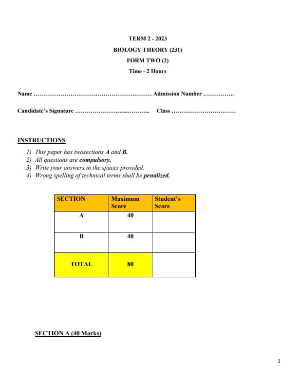 Preview page Form-2-Biology-End-of-Term-2-Examination-2023_1733_0.jpg