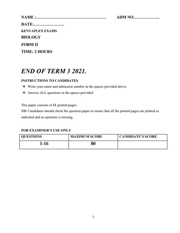 Preview page Form-2-Biology-End-of-Term-3-Examination-2021_837_0.jpg