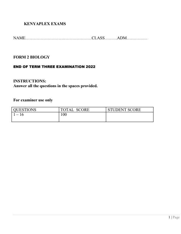 Preview page Form-2-Biology-End-of-Term-3-Examination-2022_1078_0.jpg