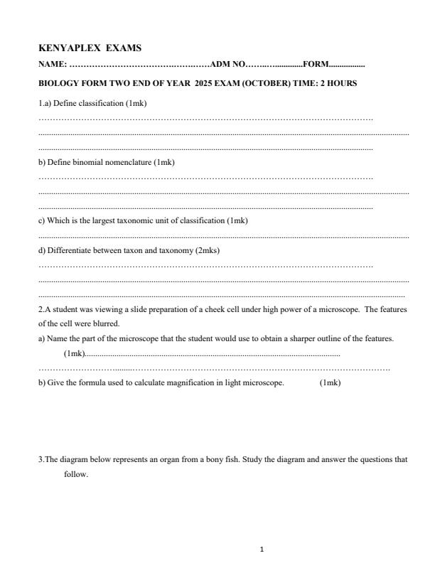 Preview page Form-2-Biology-End-of-Term-3-Examination-2025_4731_0.jpg