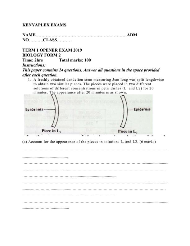 Preview page Form-2-Biology-Term-1-2019-Opener-Exam_19_0.jpg