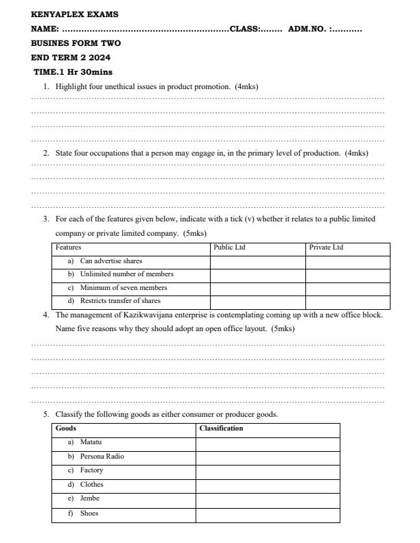 Preview page Form-2-Business-Studies-End-of-Term-2-Examination-2024_2718_0.jpg