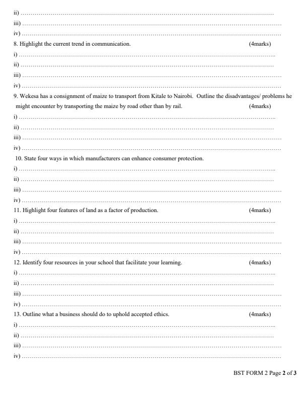 Preview page Form-2-Business-Studies-Term-2-Opener-Exam-2024_2371_1.jpg