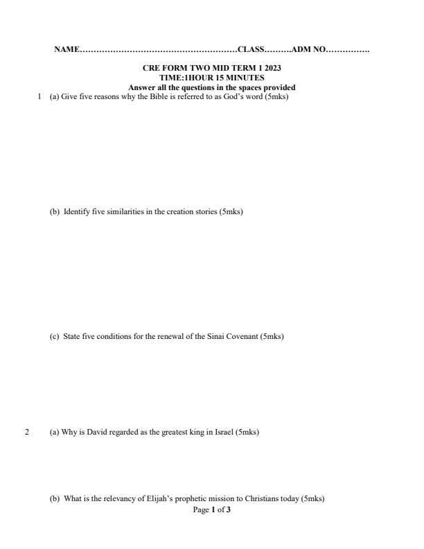 Preview page Form-2-CRE-Mid-Term-1-Examination-2023_1433_0.jpg