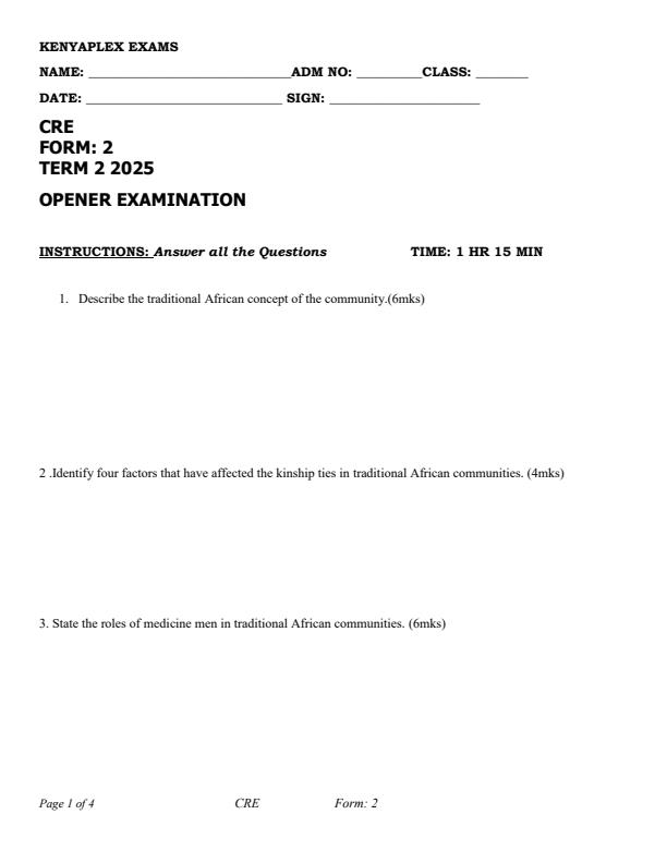 Preview page Form-2-CRE-Term-2-Opener-Exam-2025_3934_0.jpg