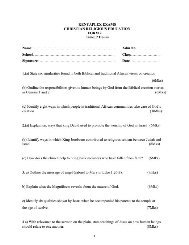 Preview page Form-2-CRE-Term-3-Opener-Exam-2024-Version-2_3076_0.jpg