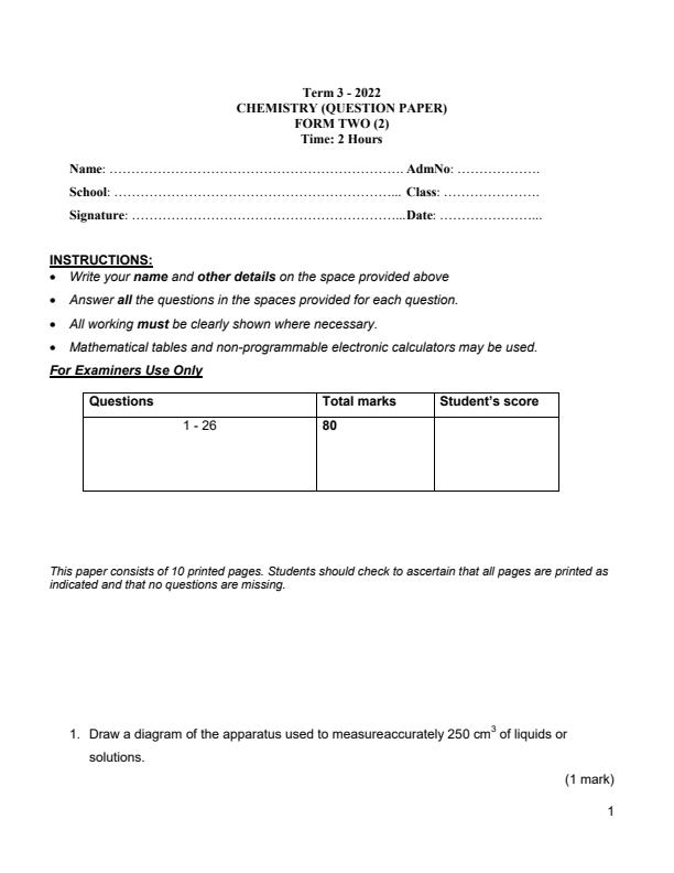 Preview page Form-2-Chemistry-End-of-Term-3-Examination-2022_1356_0.jpg