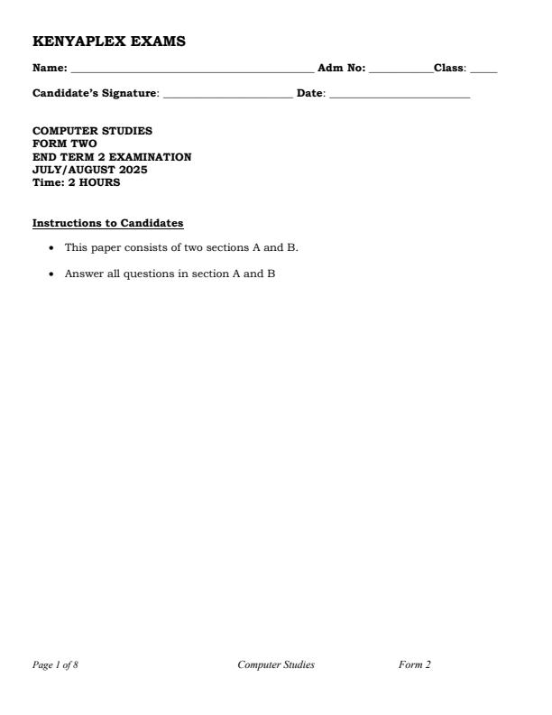 Preview page Form-2-Computer-Studies-End-of-Term-2-Examination-2025_4246_0.jpg