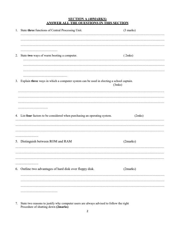 Preview page Form-2-Computer-Studies-Term-1-Opener-Exam-2025_3554_1.jpg