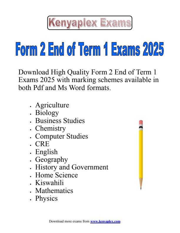 Preview page Form-2-End-of-Term-1-Exams-2025--Set_3918_0.jpg