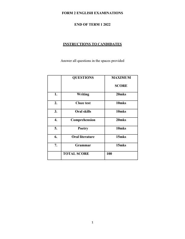 Preview page Form-2-English-End-of-Term-1-Examination-2022_1218_0.jpg