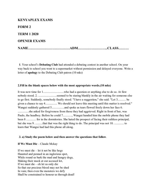 Preview page Form-2-English-Term-1-Opener-Examination-2020-Version-2_474_0.jpg