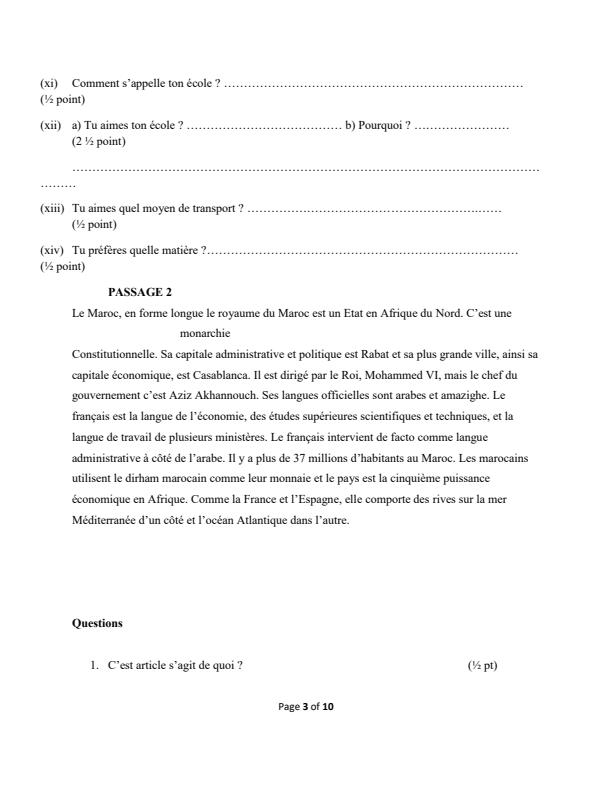 Preview page Form-2-French-End-of-Term-2-Examination-2023_1759_2.jpg