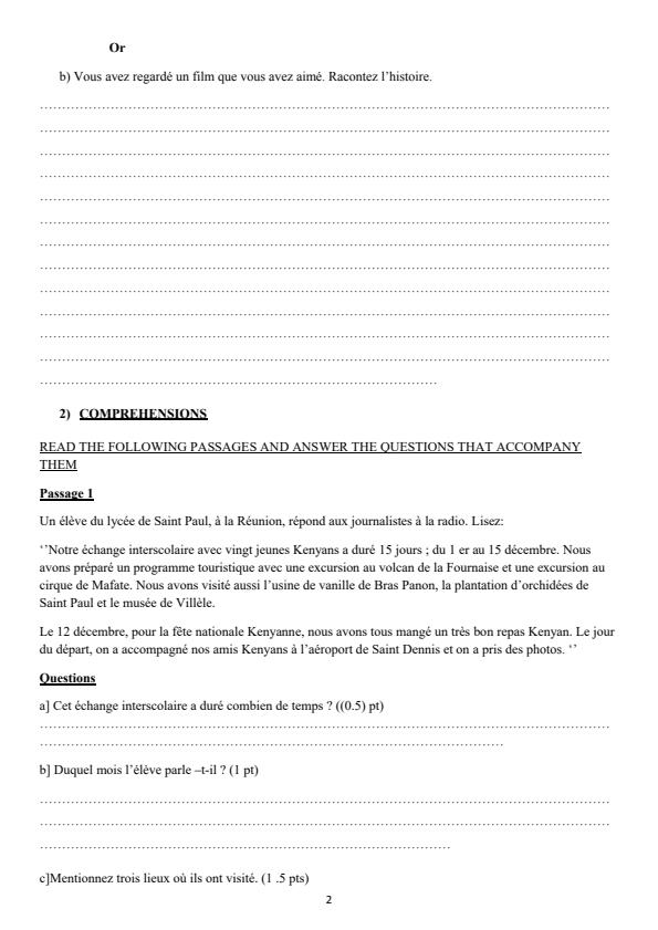 Preview page Form-2-French-End-of-Term-3-Examination-2025_4837_1.jpg