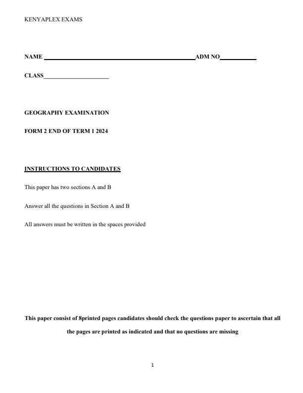 Preview page Form-2-Geography-End-of-Term-1-Examination-2024-Version-2_2330_0.jpg
