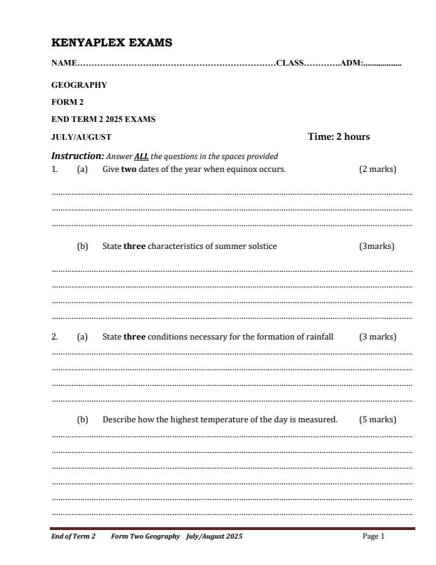 Preview page Form-2-Geography-End-of-Term-2-Examination-2025_4249_0.jpg