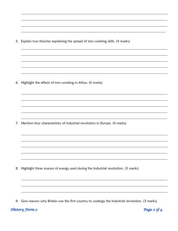 Preview page Form-2-History-and-Government-Mid-Term-2-Examination-2024_2506_1.jpg