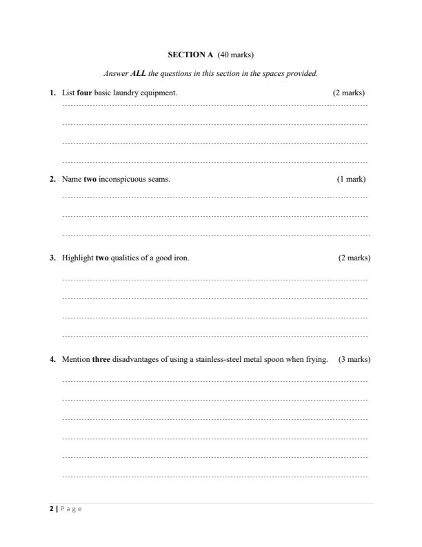 Preview page Form-2-Home-Science-Term-3-Opener-Exam-2024-Version-2_3081_1.jpg