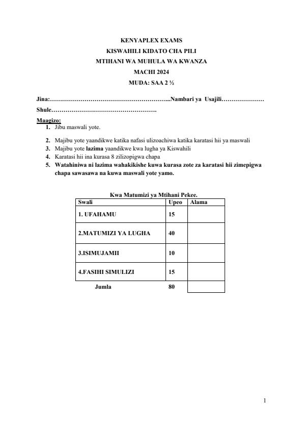 Preview page Form-2-Kiswahili-End-of-Term-1-Examination-2024_2232_0.jpg
