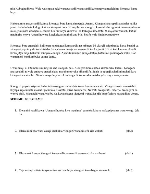 Preview page Form-2-Kiswahili-End-of-Term-1-Examination-2025_3731_1.jpg