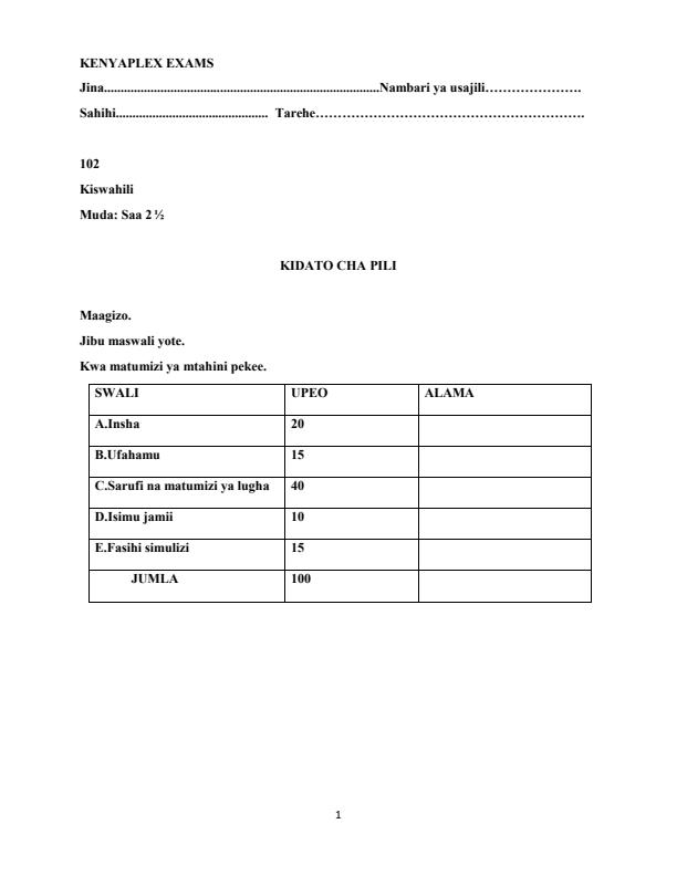 Preview page Form-2-Kiswahili-Term-1-Opener-Exam-2024_2011_0.jpg