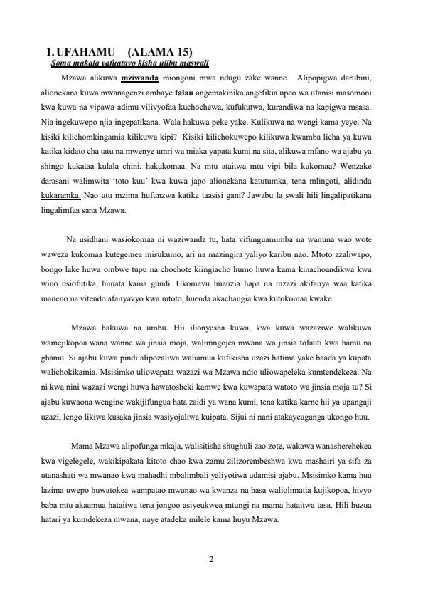 Preview page Form-2-Kiswahili-Term-3-Opener-Exam-2024-Version-2_3083_1.jpg