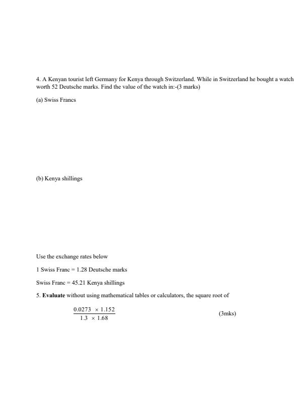 Preview page Form-2-Mathematics-End-of-Term-1-Examination-2020_608_2.jpg