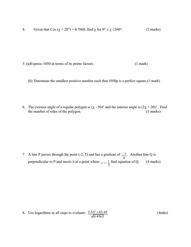 Preview page Form-2-Mathematics-End-of-Term-2-Exams-2019_225_1.jpg