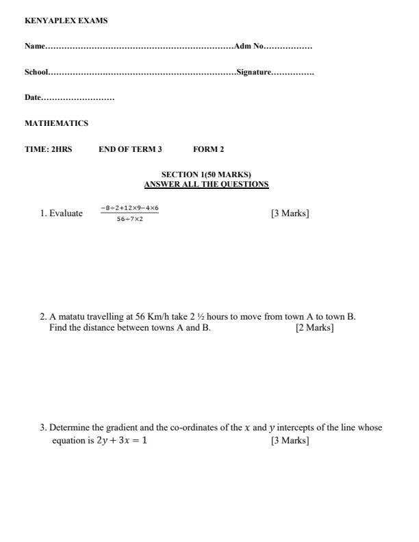 Preview page Form-2-Mathematics-End-of-Term-3-Examination-2022_1057_0.jpg