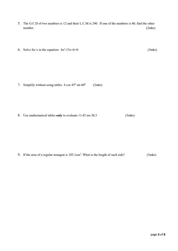 Preview page Form-2-Mathematics-Mid-Term-2-Examination-2024_2490_2.jpg