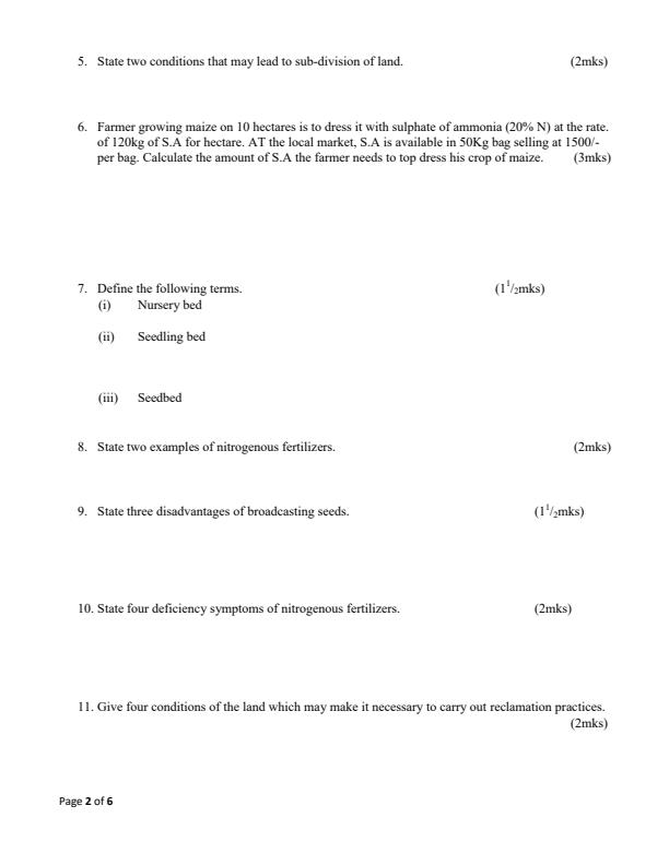Preview page Form-3-Agriculture-Paper-1-End-Term-2-Exam-2026_6226_1.jpg