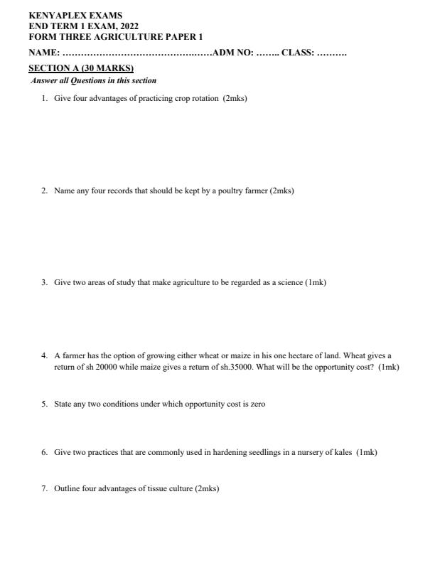 Preview page Form-3-Agriculture-Paper-1-End-of-Term-1-Examination-2022_1253_0.jpg