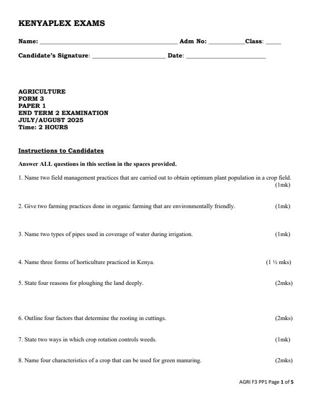 Preview page Form-3-Agriculture-Paper-1-End-of-Term-2-Examination-2025_4255_0.jpg