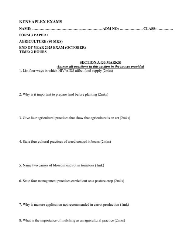 Preview page Form-3-Agriculture-Paper-1-End-of-Term-3-Examination-2025_4741_0.jpg