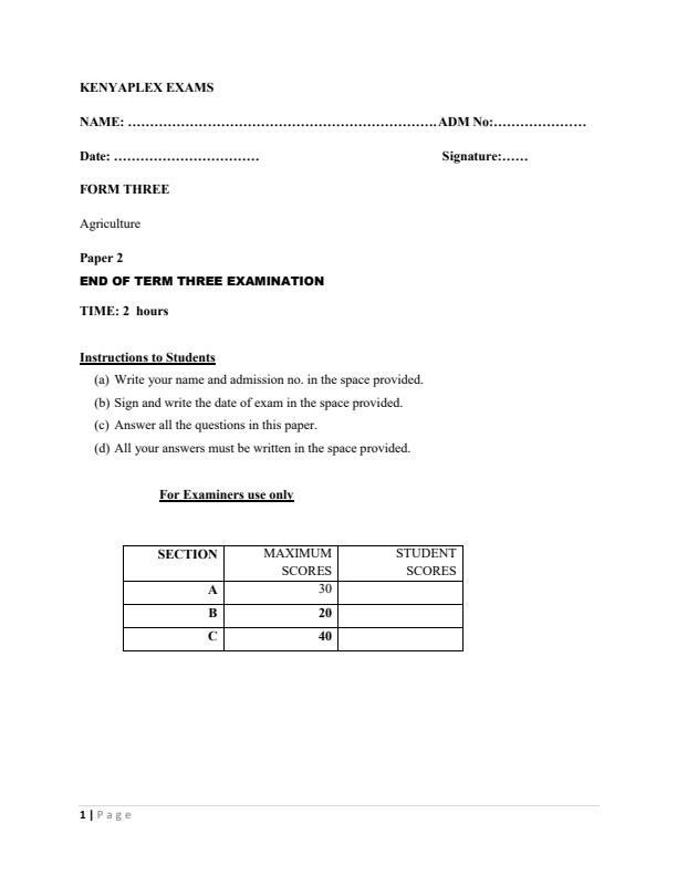 Preview page Form-3-Agriculture-Paper-2-End-of-Term-3-Examination-2022_1128_0.jpg