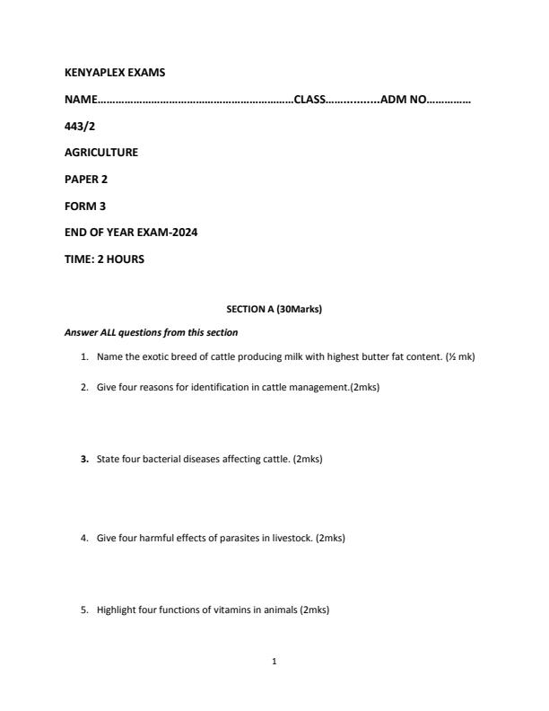 Preview page Form-3-Agriculture-Paper-2-End-of-Term-3-Examination-2024_3178_0.jpg