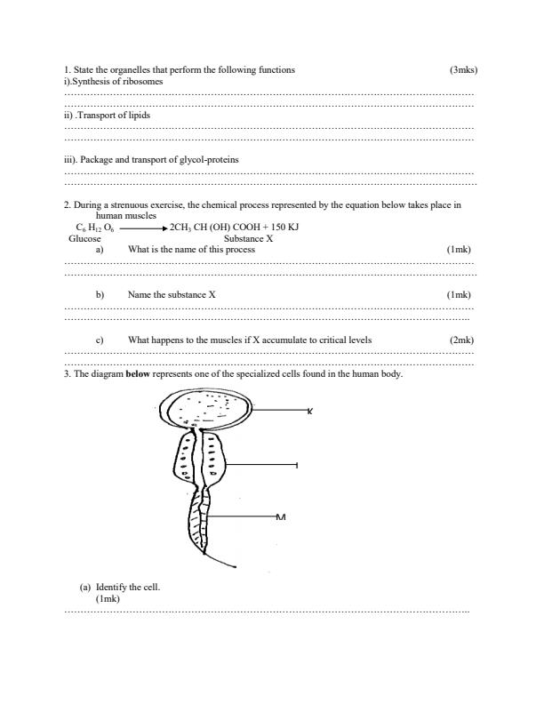 Preview page Form-3-Biology-Paper-1-End-Term-3-Exam-2026_6969_1.jpg