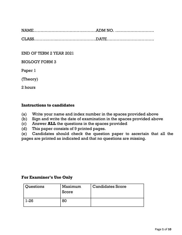 Preview page Form-3-Biology-Paper-1-End-of-Term-2-Examination-2021_966_0.jpg