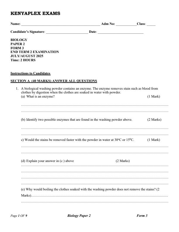 Preview page Form-3-Biology-Paper-2-End-of-Term-2-Examination-2025_4258_0.jpg