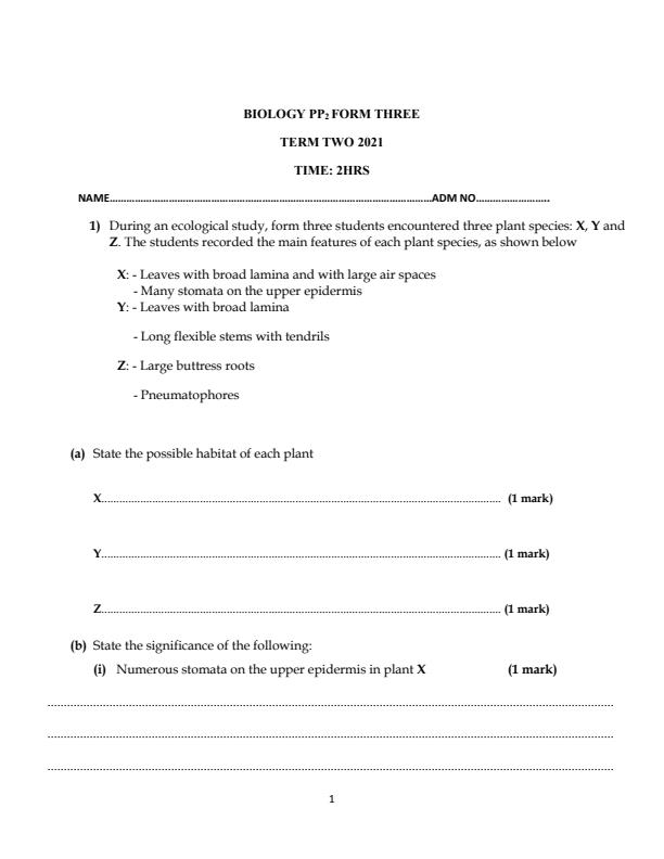 Preview page Form-3-Biology-Paper-2-End-of-Term-2-Exams-2021_1016_0.jpg